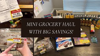 Mini Grocery Haul | HUGE Savings | Shop The Sales With Me
