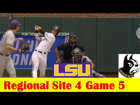 Wofford vs LSU Baseball Highlights, 2024 NCAA Regional Site 4 Game 5