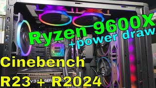 Ryzen 9600X vs. Cinebench!