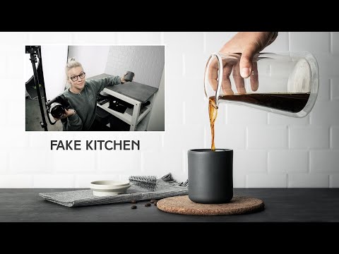 How I Built This Fake Kitchen Set for Product Photography | Behind The Scenes