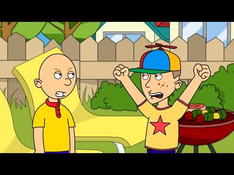 Caillou encounters the Caillou fanboy