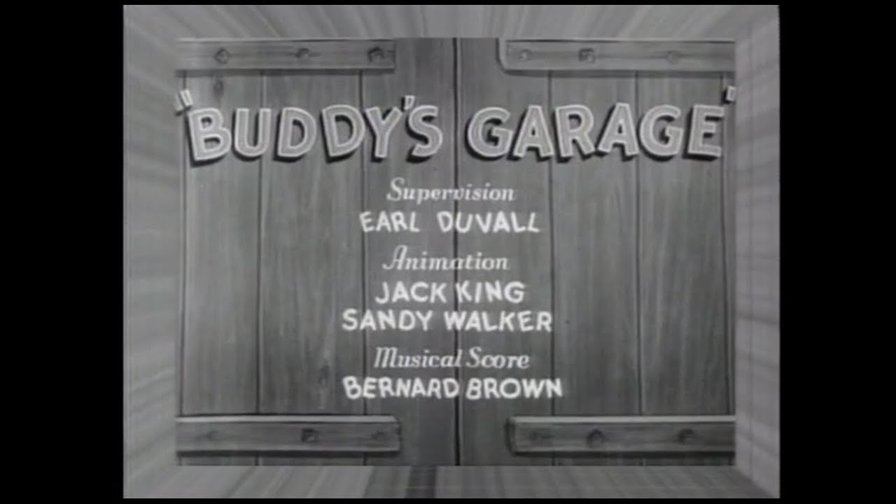 Looney Tunes (1934): Buddy’s Garage Intro And Outro