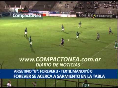 ARGENTINO B: For Ever 3 - Mandiyu 0