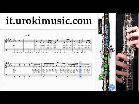 Corso di Oboe Shawn Mendes - Treat You Better Tablature Tab um-i276