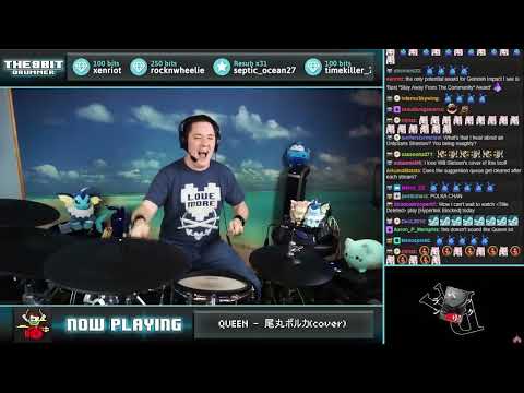 The8BitDrummer // Kanaria - QUEEN (Omaru Polka cover)