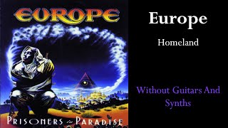 Europe - Homeland (Guitar/Synth Backing Track)