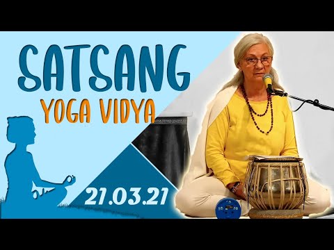 Satsang - Kirtan, Mantra und Arati mit Adishakti - Yoga Vidya Ashram Live 20:00 - 21.03.2021