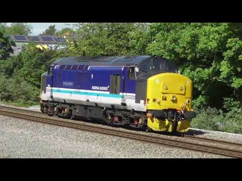 37425 Regional Railways Light Engine Route Learning in Bristol May 2022