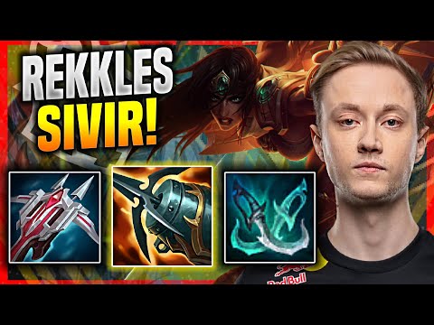REKKLES PERFECT GAME WITH SIVIR KRAKEN SLAYER! - G2 Rekkles Plays Sivir ADC vs Seraphine! |