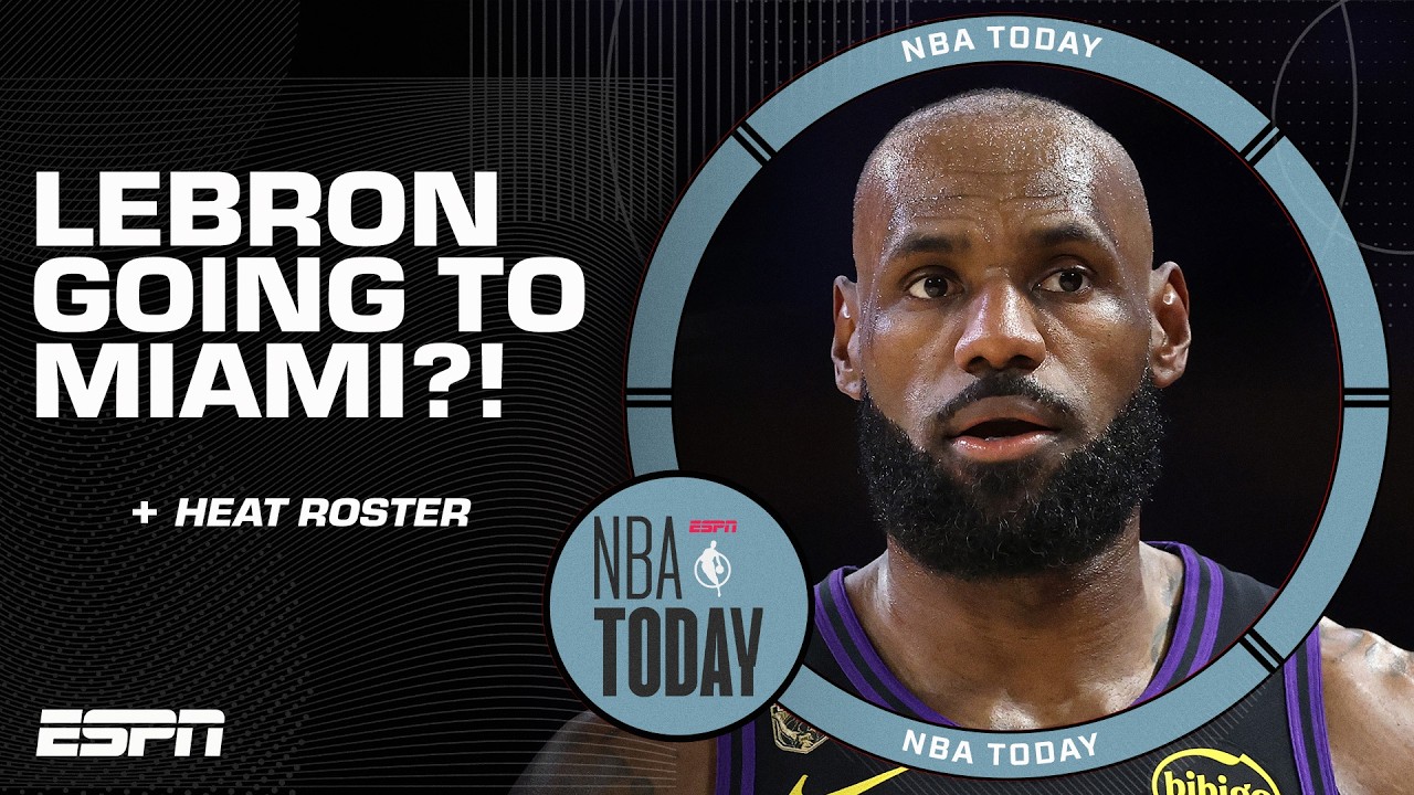 Why LeBron going to the Heat is starting to make more sense… | NBA Today