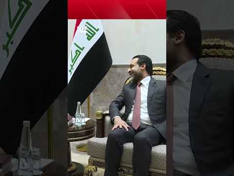 رئيس الوزراء مسرور بارزاني يجتمع في بغداد مع محمد الحلبوسي رئيس كتلة تقدم 