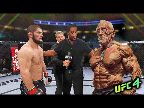 Khabib Nurmagomedov vs. Albert (EA sports UFC 4)