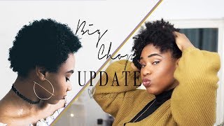 Natural hair growth journey - My 6 month BIG CHOP UPDATE 2018
