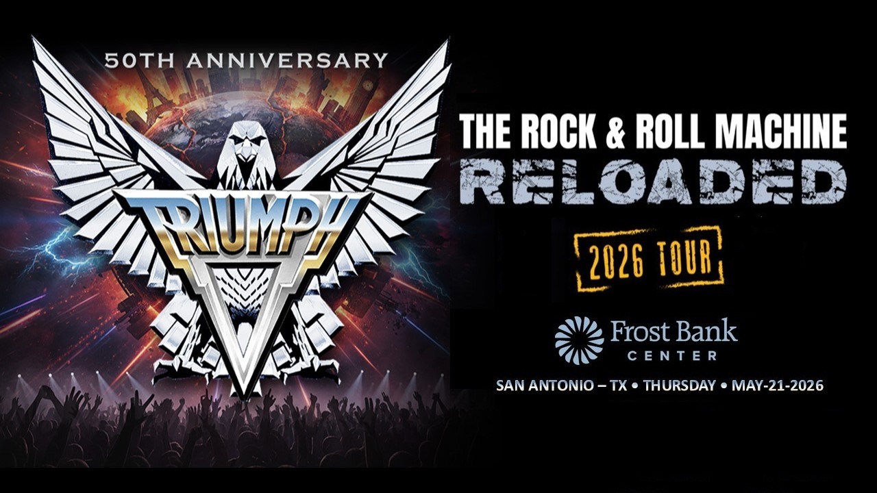 (2026.5.21 Frost Bank Center, San Antonio TX) Triumph Rock & Roll Machine Reloaded 50th Anniversary
