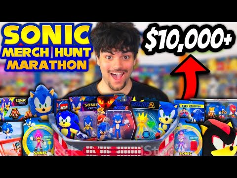 Ultimate Sonic Merch Hunt Marathon!