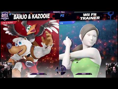 Mori (Banjo Kazooie) vs. Signas (Wii Fit Trainer) - Orbitar 84 - Pools
