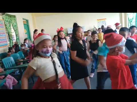 late upload, Christmas party 2022 Marycris elementary school
