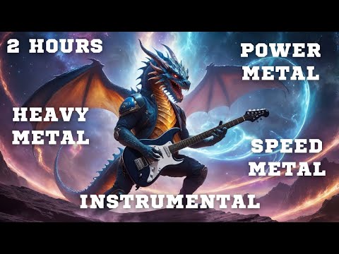 Space Forge: Epic Instrumental Heavy, Power & Speed Metal | 2+ Hour Mix