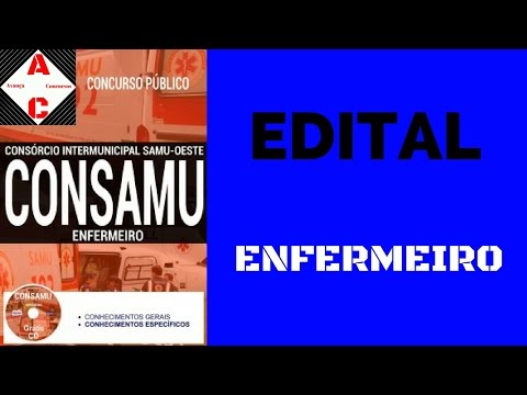 Apostila Concurso CONSAMU-PR 2017 - Enfermeiro