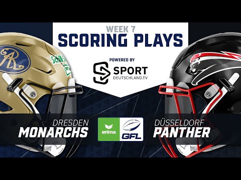 Dresden Monarchs vs. Düsseldorf Panther Highlights - ERIMA GFL, Week 7 | SDTV Football