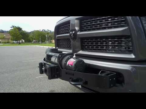 20170319 Smittybilt winch Westin tray