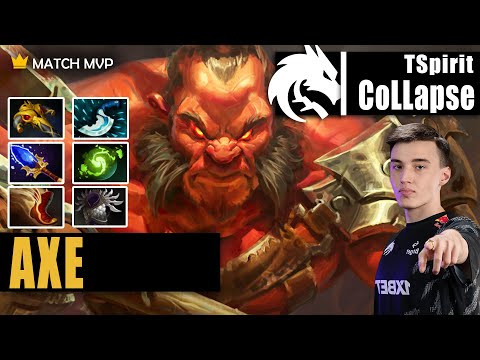 Axe Offlane | TSpirit.CoLLapse | TI 10 CHAMPION - 7.32D AXE IMBA 20 KILLS | 7.32d Gameplay Highlight