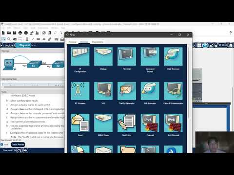 3.4.6 Lab - Configure VLANs and Trunking