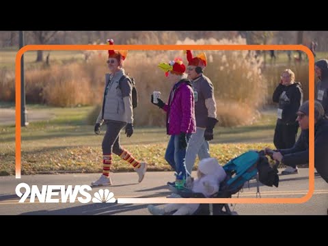 Record number of people at United Way Turkey Trot - YouTube
