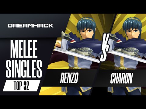 Renzo vs Charon - Melee Singles Losers Top 32 - DreamHack Rotterdam
