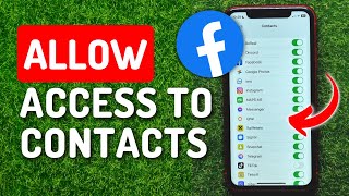 How to Allow Facebook App Access to Contacts on iPhone