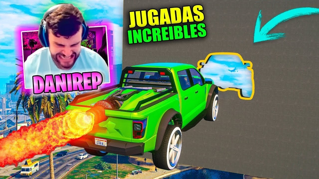 LAS JUGADAS MAS INCREIBLES DE DANIREP EN GTA 5 ONLINE! BRUTAL!