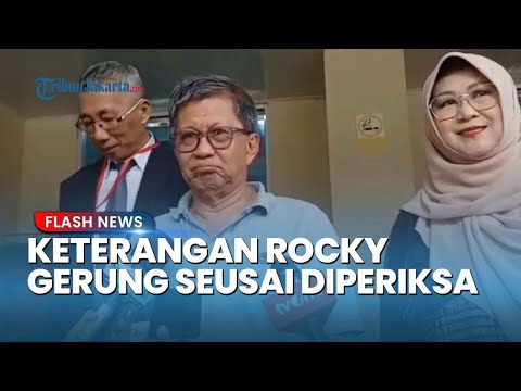 Jadi Saksi Ahli, Rocky Kritik Kuasa Hukum Jokowi, Tertawa Penelitian Dinilai Pencemaran Nama Baik