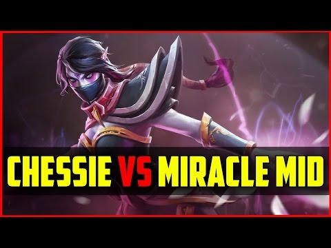 Chessie TA vs Miracle Invoker MID | DOTA 2 Ranked Gameplay