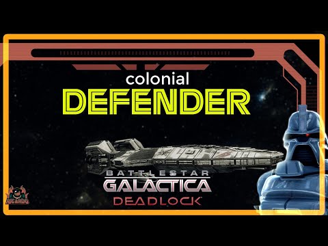 Ghost Fleet Offensive COLONIAL DEFENDER Battlestar Galactica Deadlock