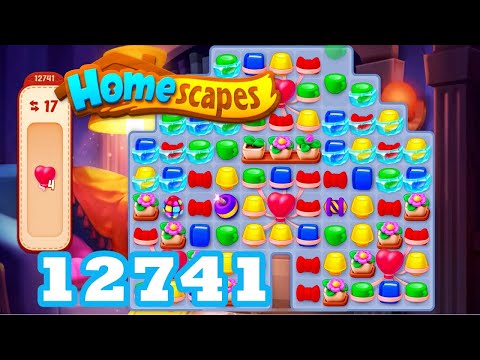 Homescapes Level 12741 HD 3 - match puzzle Gameplay | android | IOS | GameGo Game