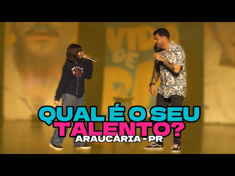 SERGINHO LACERDA - QUAL É SEU TALENTO? - ARAUCÁRIA-PR