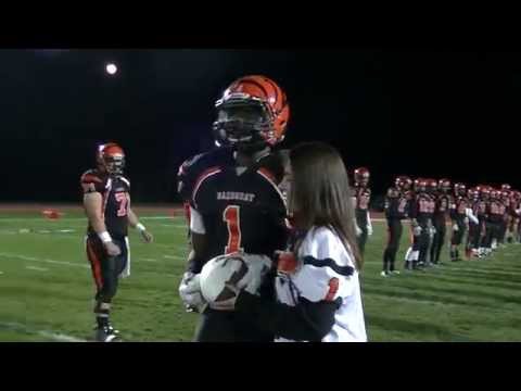 Barnegat Football 2015-Senior Night Ceremony Football Players 11/25/2015