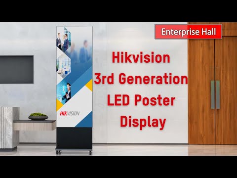 Hikvision 3rd Generation LED Poster Display