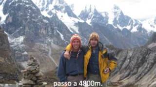 preview picture of video 'cordillera huayhuash 2008 Perù  (2/2)'