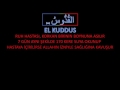 EL KUDDUS VE SIRRI