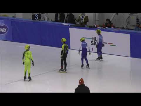 2018 Short Track Santa Claus Cup   Junior E Boys 333m Semi Finals