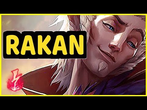 RAKAN VS BRAND SUPPORT GAMEPLAY