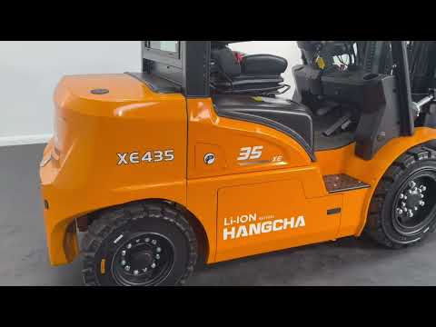 Hangcha XE435T 3.5T | Semi Cab Lithium Forklift - Image 2