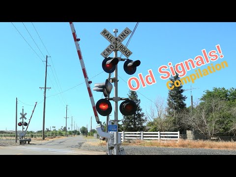 Old Railroad Crossing Signals Compilation