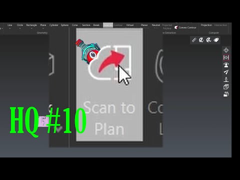 Scan to plan inside Cyclone 3DR