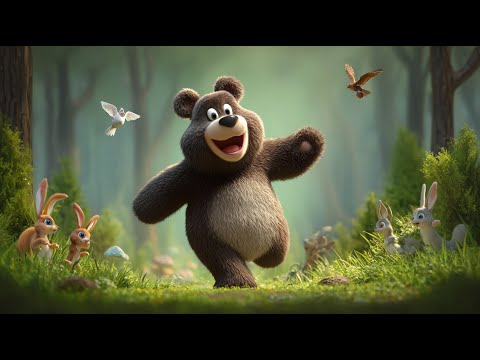 MEŽA DZĪVNIEKU DZIESMAS BĒRNIEM | LATVIEŠU DZIESMIŅAS AR ANIMĀCIJU PAR DZĪVNIECIŅIEM MEŽĀ UN DABĀ