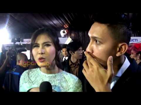 Ini Detail Gaun Syahnaz Sadiqah di Acara Silet Award 2015