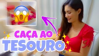 SURPRESA PARA O MARIDO | FIZ CAÇA AO TESOURO EM CASA | MEU MARIDO ME SURPREENDEU - Thainá Andriotta