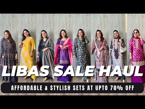BIGGEST LIBAS SALE HAUL: 8 Stylish and Affordable Picks for All Body Types #libas #festivewear