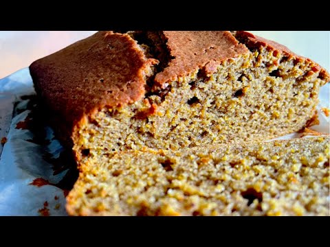 Soft, Spongy Pumpkin Cake / Bread 🎃 - Pumpkin Bread From Scratch - Recipe # 178